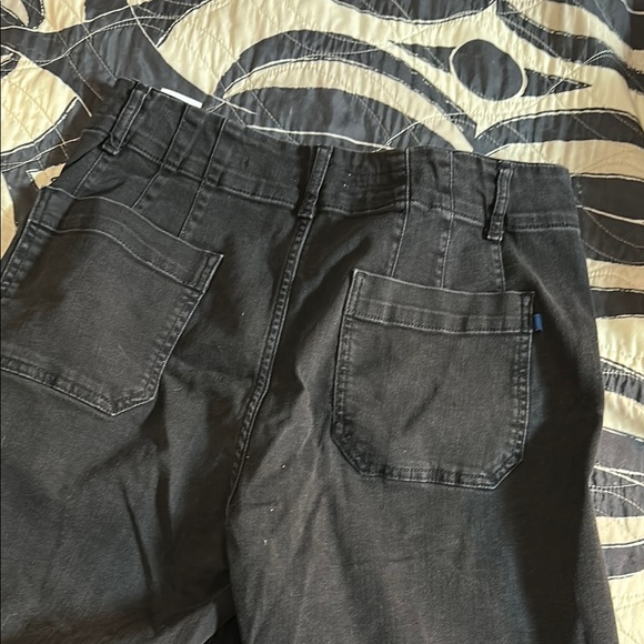 Pilcro black wide leg crop denim jeans - Picture 4 of 7